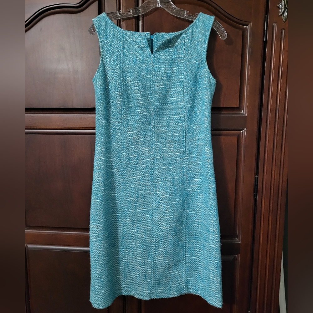 Talbots Aqua dress